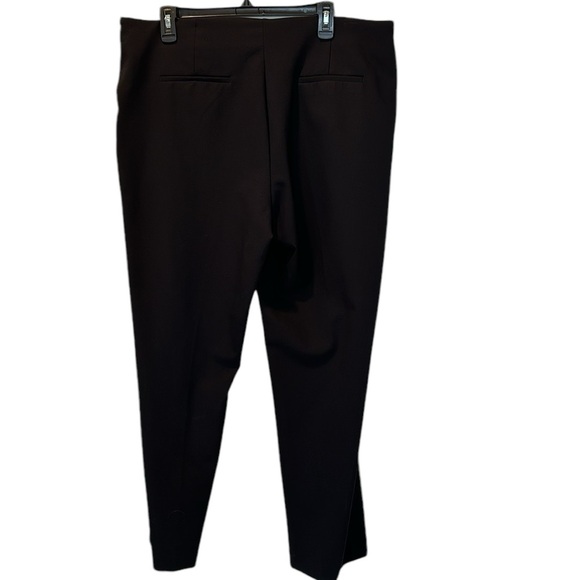 RACHEL ZOE BLACK PULL ON STRETCHY ANKLE DRESS PANTS SIZE 16 - Picture 2 of 9